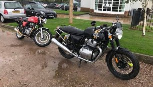 Royal Enfield Continental GT 650 spotted with accessories