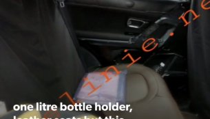 New spy video gives closer look at the Tata Harrier’s rear seat & cabin