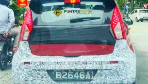 2019 Proton Iriz (facelift) spied on test