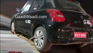 Alleged Maruti Swift RS spied for the first time