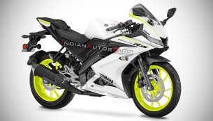 Yamaha R15 V3.0 Competition White - IAB Rendering