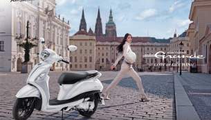 New Yamaha Nozza Grande 125cc hybrid scooter launched in Vietnam