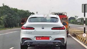 BMW X4 spotted in India sans camouflage, launch in 2019