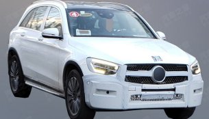 2019 Mercedes GLC (facelift) spotted in China