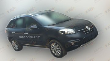 Renault Koleos facelift spied undisguised in China