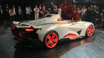 Lamborghini unveils the 'Egoista', a single seater speed racer concept