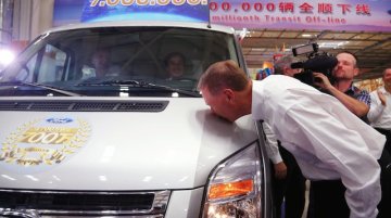 Ford rolls out 7 millionth global Transit at its Chinese factory