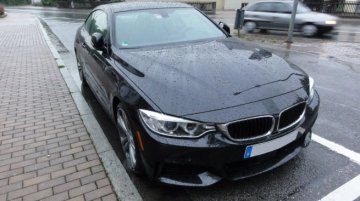 Spied - BMW 4 Series Coupe caught uncamouflaged