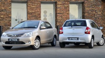 2013 Toyota Etios sedan and hatchback showcased at Buenos Aires Motor Show