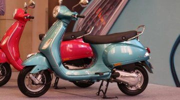 Vespa VX 125 may carry a price tag of Rs. 65,596 [Edit]