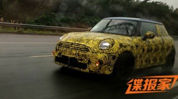 Undisguised 2014 Mini Cooper spotted