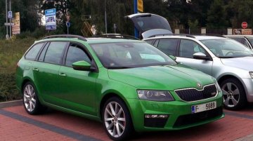 New Skoda Octavia RS Liftback and Combi spotted