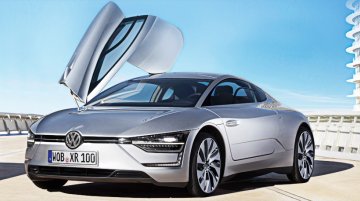 Rendering - The VW XR1 is the Porsche 911 rivaling DIESEL powered supercar