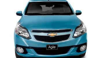 Brazil - Images of the Chevrolet Agile facelift leak