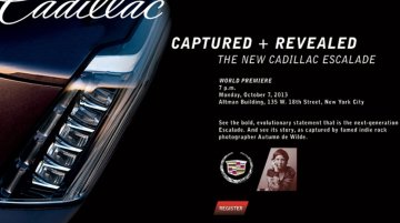 USA - Next generation Cadillac Escalade debuts on October 7