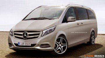 Rendering - 2015 Viano gets Mercedes' latest design language