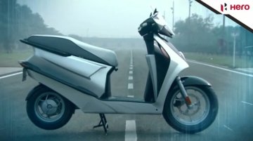 Video - Take a tour of the Hero Leap electric hybrid scooter concept