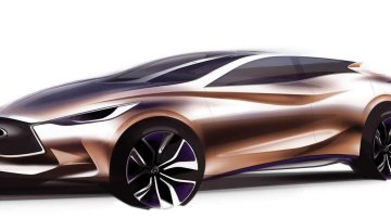 Sebastian Vettel influenced Infiniti Q30 Concept teased ahead of its Frankfurt debut