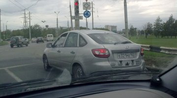 Russia - Lada Granta Liftback spied