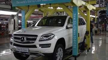 Report - Mercedes India commences CKD assembly of the GL Class