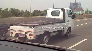 Indonesia - Tata Super Ace caught testing