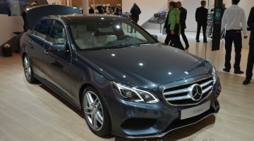 Frankfurt Live - 2014 Mercedes E-Class launched with a 9G-Tronic (9-speed) gearbox