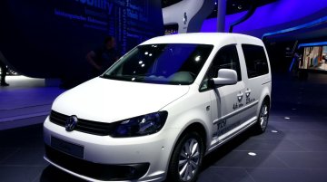 Frankfurt Live - 2014 VW Caddy BlueMotion promises to be soft on your wallet