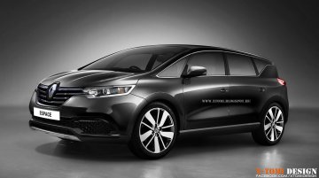 Rendering - Next gen Renault Espace