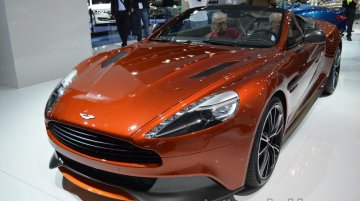 Frankfurt Live - Aston Martin Vanquish Volante Q exhibited