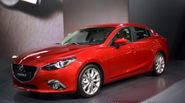 Frankfurt Live - Mazda3 sedan makes its first public appearance