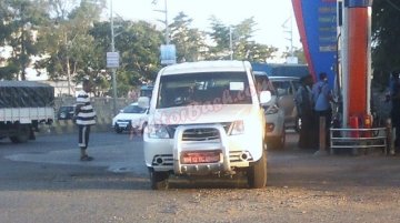 Spied - Tata Sumo Grande facelift caught testing yet again