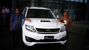 Indonesia - New Toyota Fortuner facelift launched