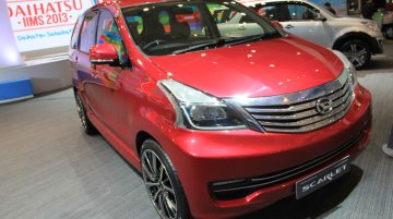 Indonesia - Daihatsu Xenia Scarlet showcased