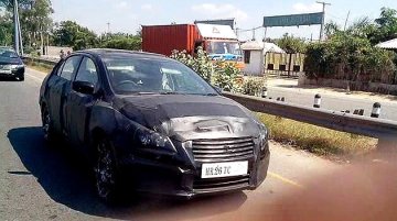 Spied - Maruti YL1 Sedan (SX4 replacement) caught testing in Gurgaon