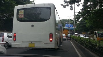 Spotted: Ashok Leyland's Jan Bus continues testing in Chennai