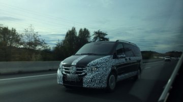 Spied - New Mercedes V Class