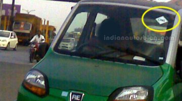 SCOOP! Bajaj RE60 CNG caught on test