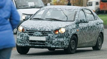 Russia - Lada's new B-Segment Sedan (Priora successor) spotted testing