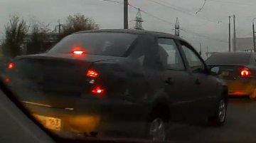 Russia - Local market Datsun sedan caught testing on video