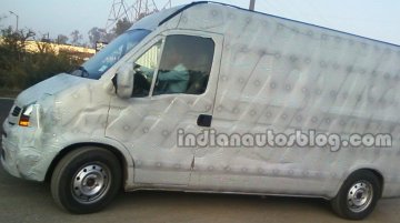 Spied - Next generation Tata Winger (Renault Master) starts testing