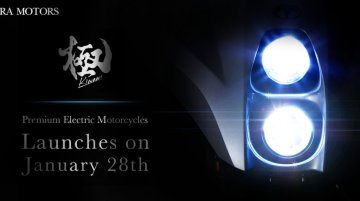 IAB Report - Terra Motors world debut e-motorcycle 'Kiwami' in India on Jan 28