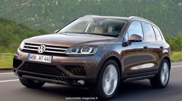 Rendering - Volkswagen plans another round of changes for the Touareg