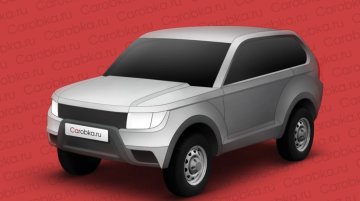 Rendering - Lada's next generation 4X4 SUV (Renault Duster rival)