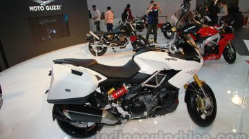 Auto Expo Live - Aprilia Caponord showcased