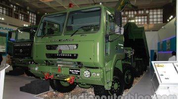 DefExpo India 2014 - Ashok Leyland Super Stallion 10X10 unveiled