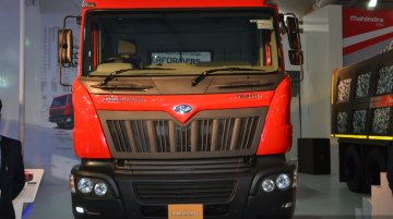 Auto Expo Live - Mahindra unveils 4 new trucks, one bus, all launching in 2014