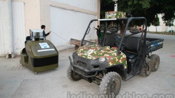 DefExpo India 2014 - Polaris unveils unmanned Ranger 6X6