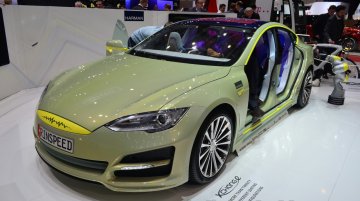 Geneva Live - Rinspeed XchangE based on Tesla Model S