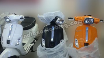 IAB Report - Vespa S begins arriving at Indian dealers [Update - Launch on March 4]