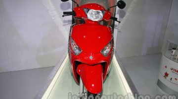 Auto Expo Live - Yamaha Alpha with accessories showcased [Images Updated]